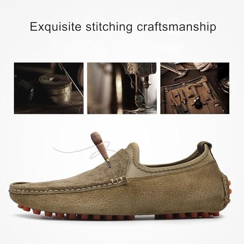 Mens Loafers Shoes Breathable Casual Driving Shoes Walking Business Slip-on Sneakers Ofice Dress Shoes4