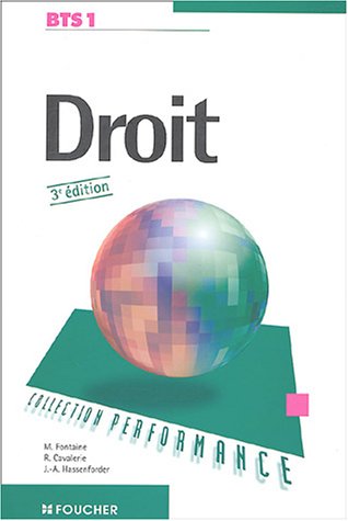 Performance : Droit, BTS 1ère année (Ancienne Edition)