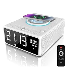 G Keni Elegant CD Player, Alarm Clock Radio with Wireless Charging Station, FM Radio (No AM) review