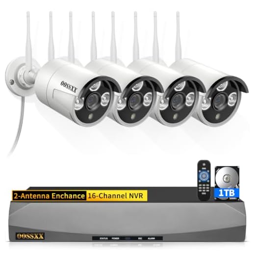 Advanced Wireless WiFi Security Camera System