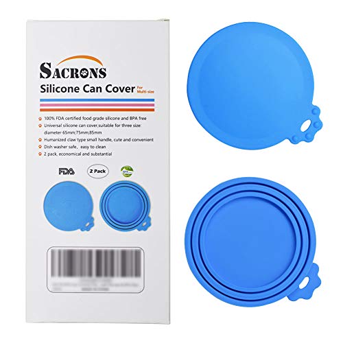 Sacrons Can Covers Universal Silicone Can Lids For Pet Food Cans Fits Most Standard Size Dog And Cat Can Tops Bpa Free #TOP6
