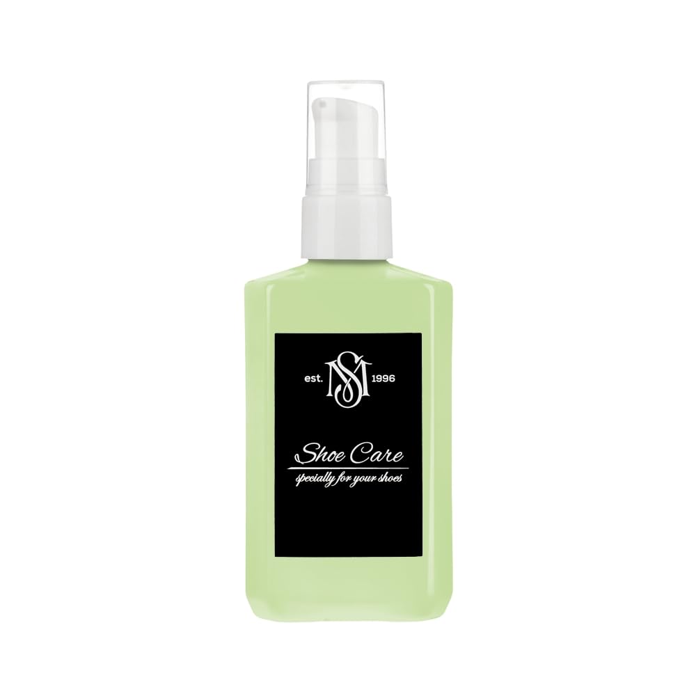 Bálsamo de cuero - NCS S 1030-G40Y verde manzana polvorienta - Acondicionador suavizante para zapatos y revitalizador de color para artículos de cuero suaves - 100.5 ml