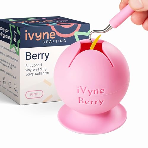 iVyne Berry Suctioned Vinyl Weeding Scrap...