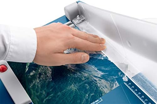 Dahle 534 Guillotine Paper Cutter (Cutting Performance up to 15 Sheets / DIN A3) Blue