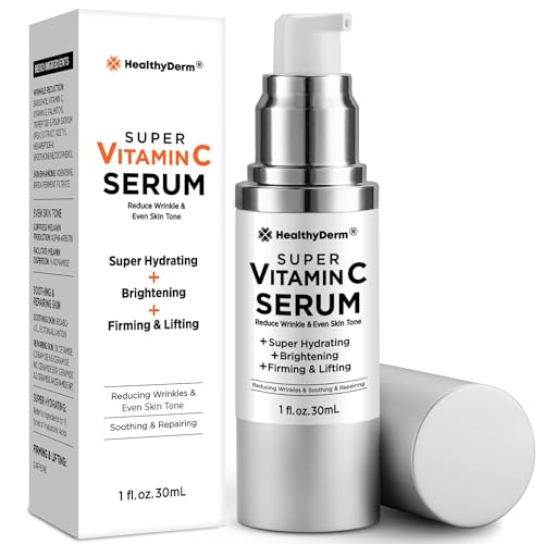 HealthyDerm Super Vitamin C Serum for Women Over 70: Niacinamide,...