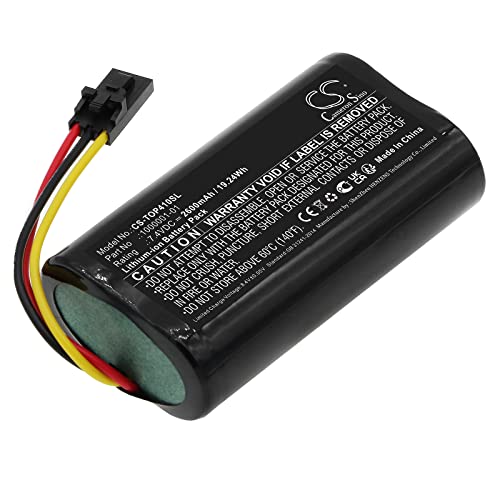 XSPLENDOR 2600mAh Replacement Battery for Topcon SR GPS Hiper GPS SR TPSWT41 PN 1000001-01