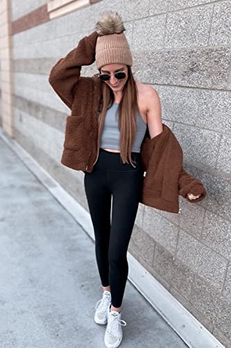 image for PRETTYGARDEN Women's Fashion Winter Coats Sherpa Fleece Faux Fur Shear