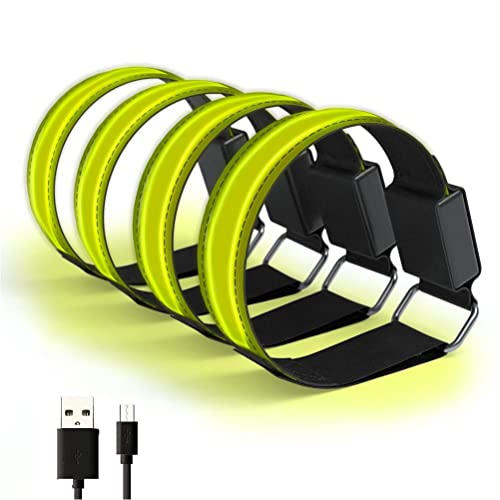 Promenade de Chien Sécurisée avec le Brassard Réfléchissant LED USB