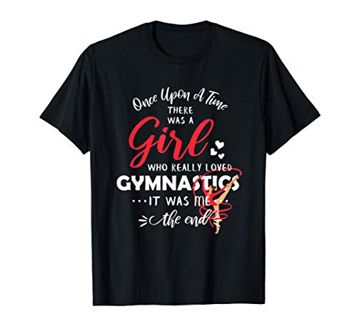 Girl Who Loves Gymnastics Gift Ideas Gymnast Gifts For Girls T-Shirt