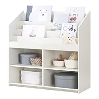 Amazon.co.jp: LOWYA ロウヤ 絵本棚 絵本ラック 棚 スリム 子供