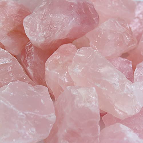 Nvzi Quartz Rose Pierre Naturelle Brute, Pierre Precieuse Et Minéraux, Pierre Naturelle Lithotherapie, Cristaux Et Pierres Précieuses, Pierre De Protection Puissante Cristal De Roche, Deco Salon(450G) Cover