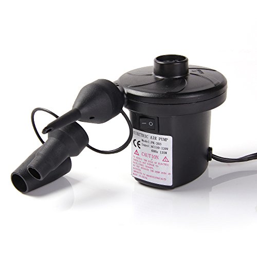 Image of Maharsh AC Electric Vacuum Air Pump - Quickly Inflates /Deflates Sofa, Bed, Swimming Pool Tubes, Toys,Air Bags, Mattresses (Multi-Colour)