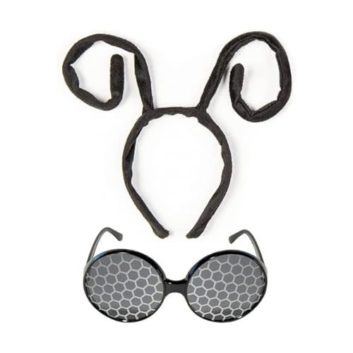 [LOL-FUN] Novelty Costume Eyewear �I���K�l �f�U�C�� �w�b�h�o���h �Z�b�g �n�j�J�� �����Y �A���e�i �y�� �����\ �V�ѐS �p�[�e�B�[ ���� �K�p�n���E�B���A�w�|��A�a�����A�B�e����