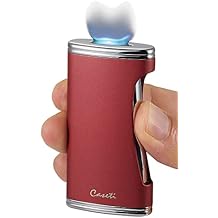 Caseti BigFlat Flat Flame Cigar Lighter Shipped Without Butane