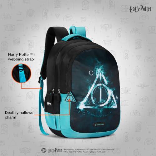 Image of Nasher Miles x Harry Potter Backpack | Polyester Laptop Backpack 35L | Ideal for School, College, Office & Travel | Men, Women, Boys, Girls