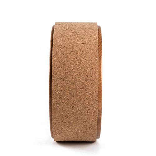 WODT Cork Yoga Wheel 13 Zoll – Yoga Rad für Stabilität und Flexibilität