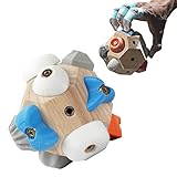 HiSnug Handgefertigter Boulder Block aus Holz, 3D Fingertrainer, Klettern, Allgemeiner Griffkrafttrainer, 11 * 11 * 11 cm