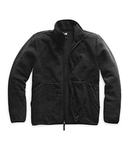 The North Face Men's Dunraven Sherpa Full Zip, TNF Black, Large