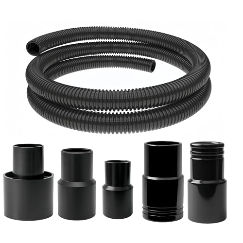 10 Foot Dust Collection Hose Kit with Fittings