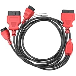XTOOL Original OBD2 12+8 Adapter Cable for Chrysler, OBD II Universal Security Gateway Bypass Cable for FCA SGW Vheicles, Fit for All scanners D5S IP919PRO D7 D6S D7S D7W D8S D8W IP616