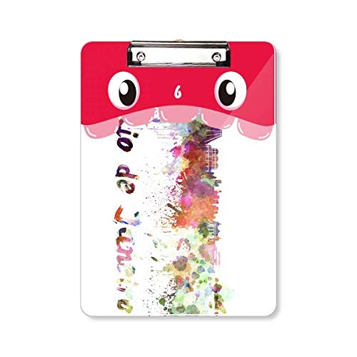 Porte-bloc pour aquarelle A4 pour peindre en voyage à l'extérieur motif Brésil