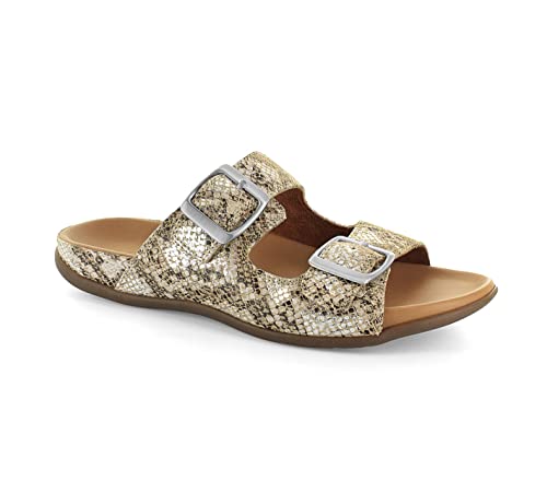 Strive Largo Sandali da donna con cinturino regolabile, Snake Glamour, 40.5 EU