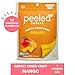 Peeled Snacks Organic Dried Fruit – Healthy, Vegan Snacks for On-the-Go Lunch and More Mango, 12 Oz (Pack of 1)