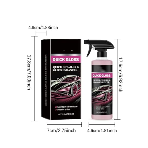 Spray de Recubrimiento Cerámico para Autos Brillo Rápido miniatura 3