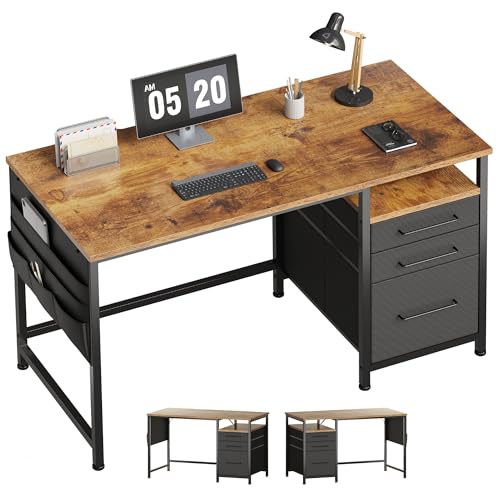 【幅120cm】引き出し付きワークデスク 事務机 学習机 引き出し付き オフィスデスク 幅120cm デスク単品 事務机