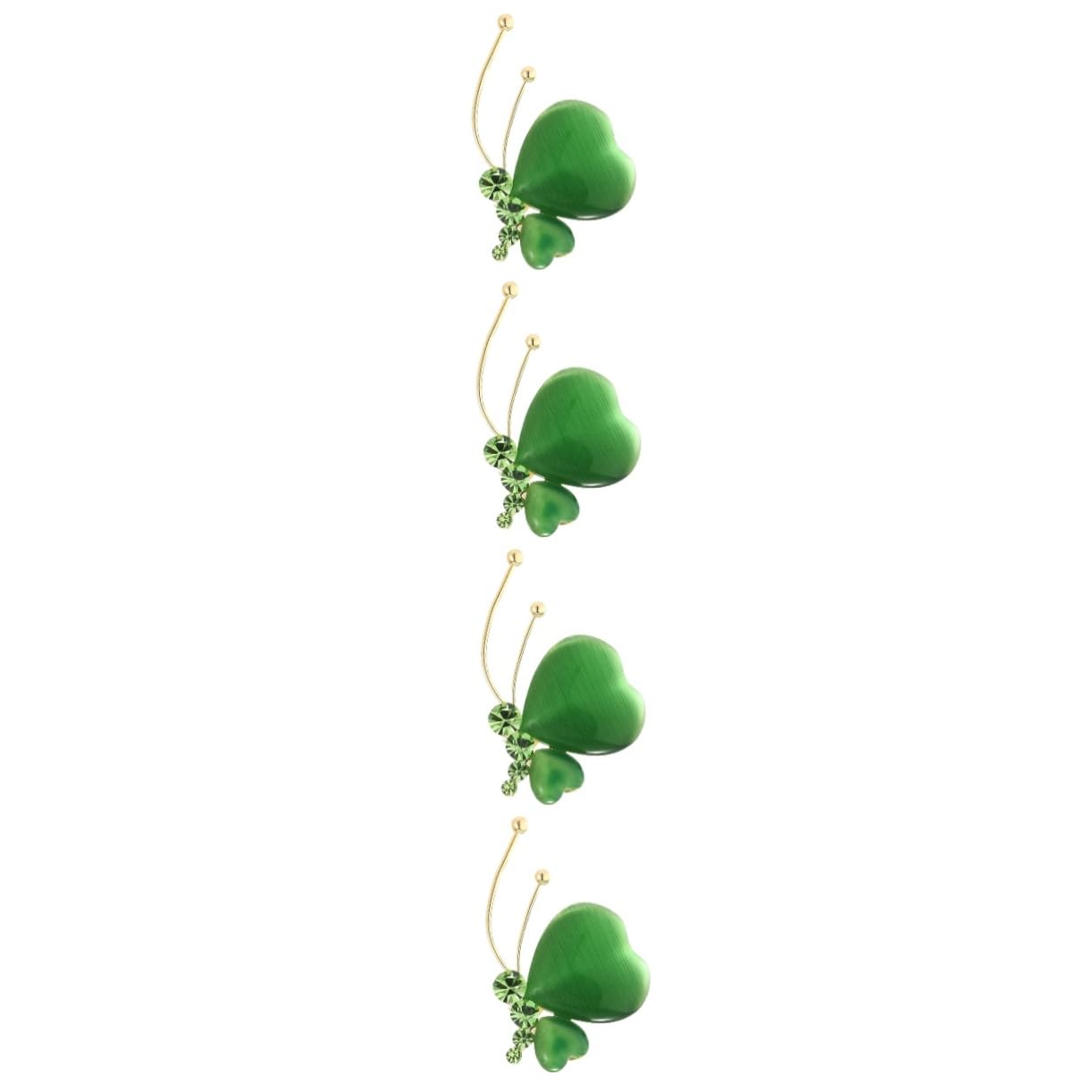 4stücke Lovely Butterflies Brosche Dekorative Anstecknadel Für Taschen Und Kleidung Stilvolles Accessoire Für Festivals Und Besondere Anlässe Mit Feiner Handwerkskunst Und