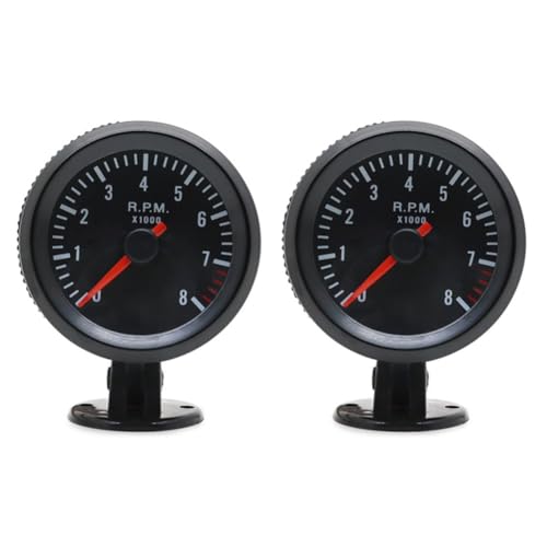 Evita averías de motor con los tacómetros analógicos de 8000 RPM para coches de gasolina