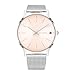 Produktbild Tommy Hilfiger Damen 40mm Quarzuhr - Blush Sunray Zifferblatt, Edelstahl-Mesh-Armband - 1782244