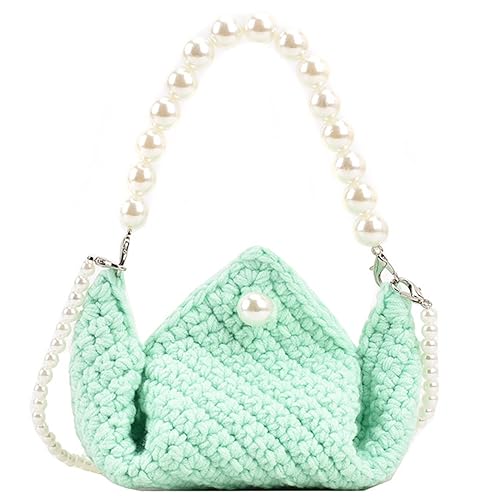 Sac à main en tricot perles : le sac sous les bras léger et logeable