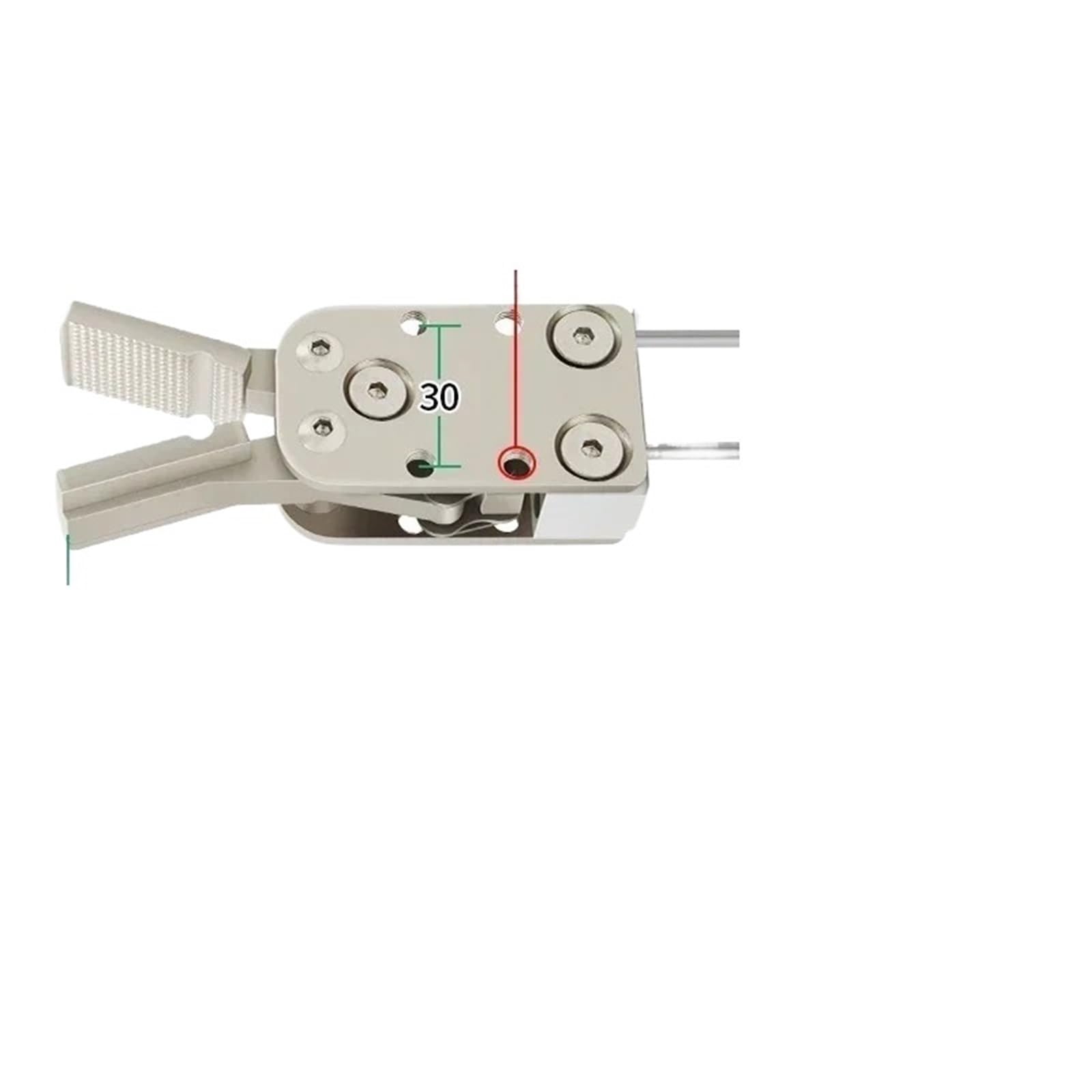 Pince de buse pneumatique 1615D pour le maintien de circuits d'eau