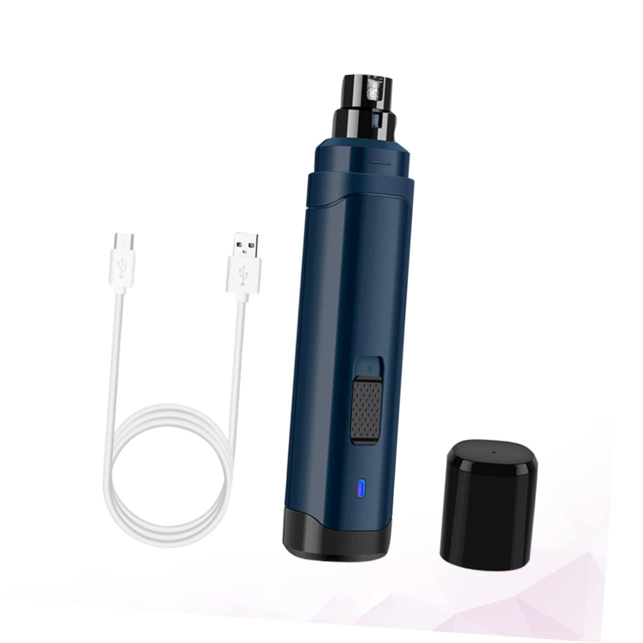 Toddmomy Recortador De Uñas Eléctrico para Mascotas Pulidor De Uñas para Patas De Perro Recargable Motor Silencioso Material Abs Fácil De Manejar para El Cuidado De Mascotas