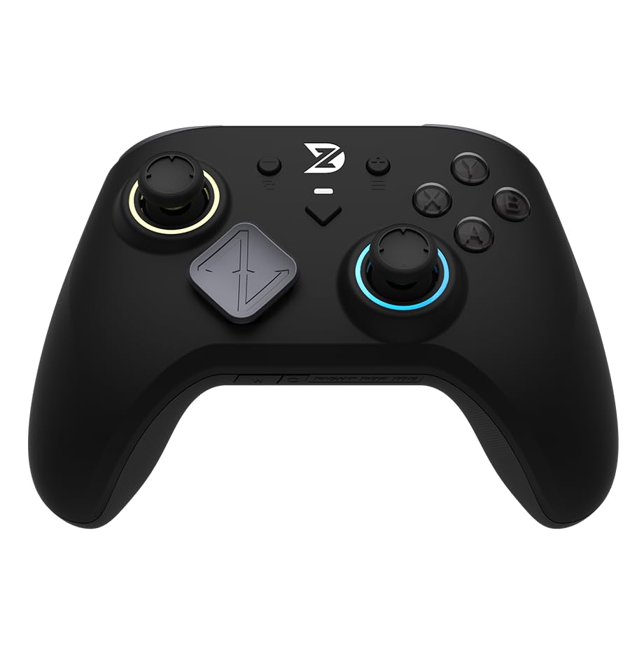ZD New Super Legend Excellence 8K Ultra High Polling Rate, <1ms Latency, Interchangeablee & Skin-Friendly Faceplate, Modular Design, Small Size Friendly for Samll Hand Players, Three color avaliable，Black