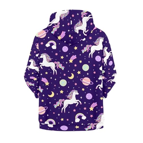 Image of Biyejit Kids Novelty 3D Graphic Printed Hooded Sweatshirt