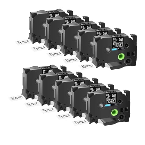 3-10PK Ste-141�e�[�v B-other Ste-151 Ste-161�G�b�`���O�X�e���V���񃉃~�l�[�g���x�� 18/24/36mm P-uch�v�����^�[�p(10PK 36mm Ste-161)