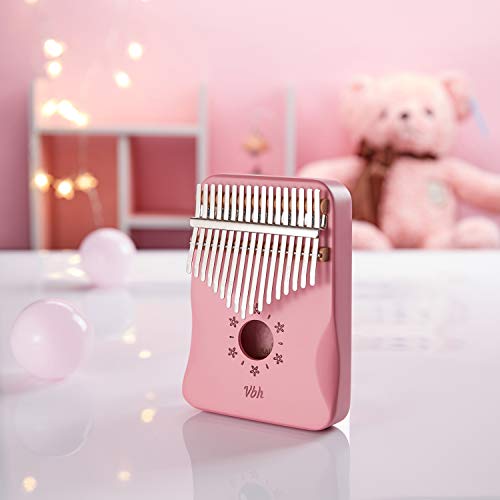 KKmoon 17 Chaves Kalimba Polegar Africano Dedo Piano Madeira Instrumento Musical Portátil Kalimba