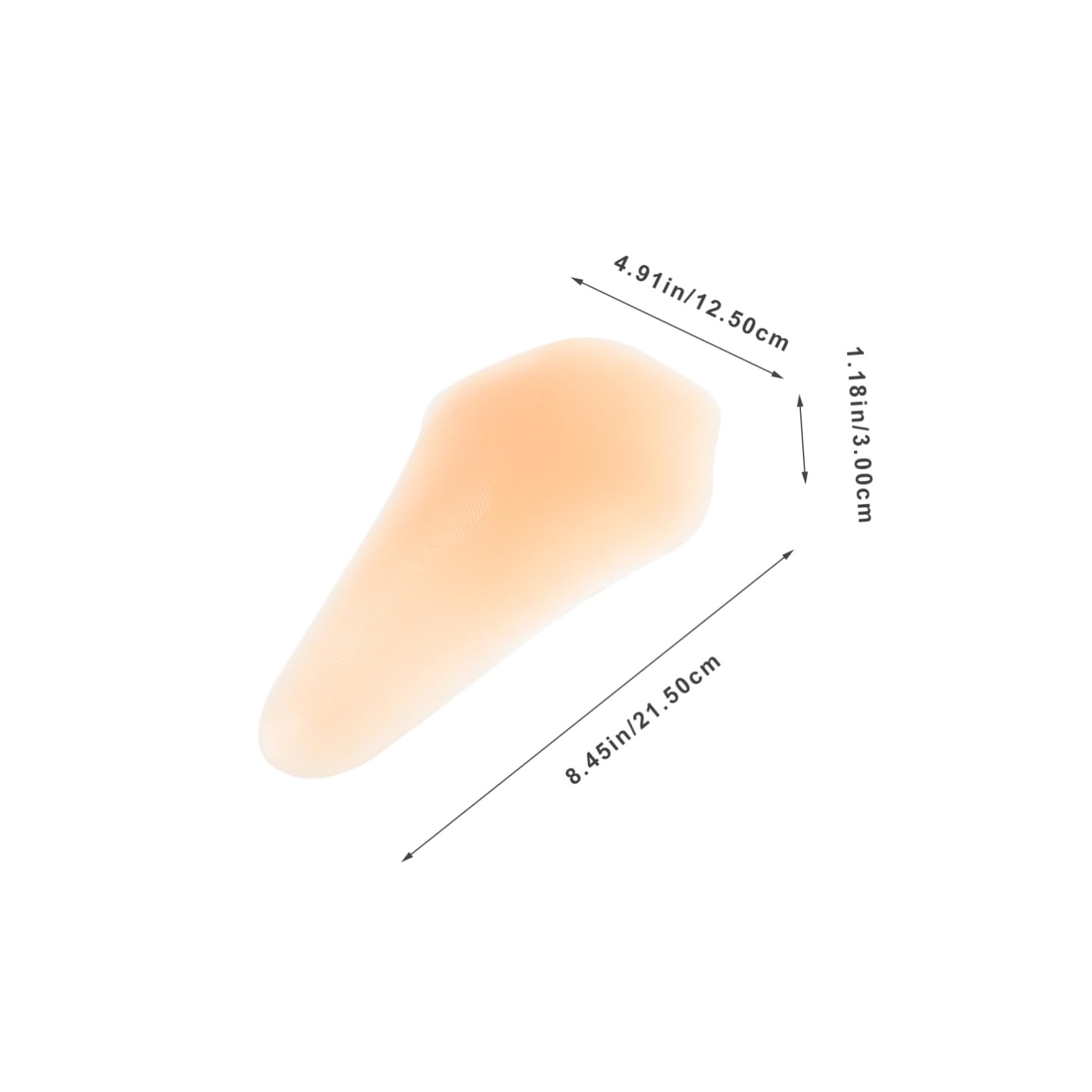 balacoo 1Pair Silicone Knee Pads for Ice Skating Adhesive Protective Pads for Knee Support Flexible and Breathable Design Comfortable Cushioning for Snowboarding and Skating