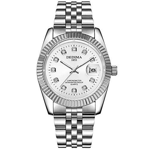 LVYI Les Amateurs De Mode Montres De Ceinture en Acier Entre Le Calendrier des Modèles D'explosion De La Montre en Or Imperméable Marque Montre en Or De Haute Qualité Hommes Femmes Étudiants Cover