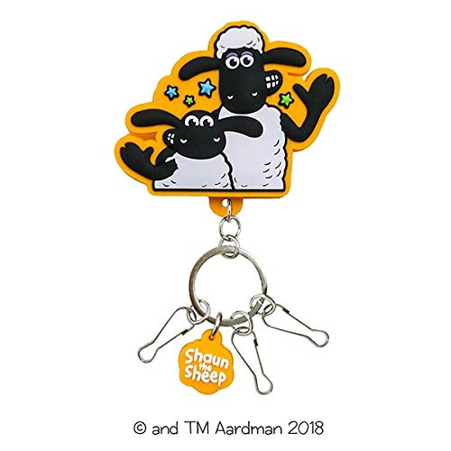 ひつじのショーンラバークリップキーチェーン