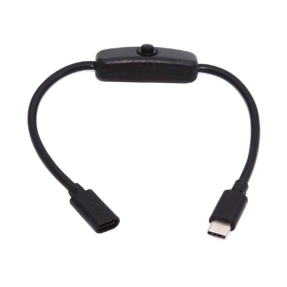 Amazon.com: cablecc Male to Female USB Type C USB-C Cable with On