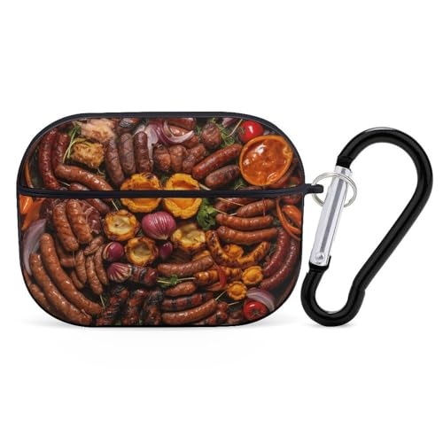 Airpod Pro ��2����/��1����\�[�Z�[�W�o�[�x�L���[�P�[�X�J�o�[ �ϏՌ��ی�P�[�X �L�[�`�F�[�������O�t�� ���h�~ �n�[�h PC �t���h���b�v�w�b�h�z���P�[�X �j�����p �u���b�N
