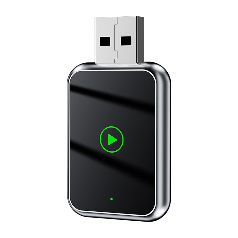 Adapter Carplay do Nissan Ariya 2023-2024, klucz interfejsu samochodowego Plug and Play, Carplay Box obsługuje nawigację, sterowanie muzyką i głosem stabilny, srebrny