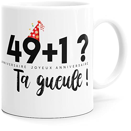 Le mug humour 50 ans