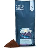 Stone Creek Coffee Dark Roast Ground Coffee – 2 LB (Pack of 1) – Smooth and Chocolatey Fresh Roasted Coffee Beans with Rich and Fruity Tasting Notes, 3 Volcanoes Dark Guatemala