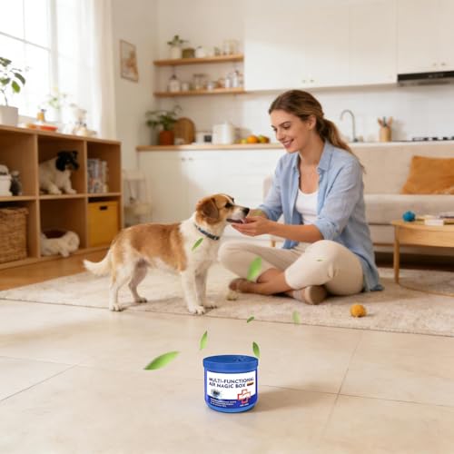 Boîte Magique D'air - Air Magic Box Boîte De Purification Anti-Poussière, Purification Naturelle Par Silencieuse En 2 Pièces | ÉLimination De La Poussière Dans La Chambre | Pour Bureau, Maison - imagen 3