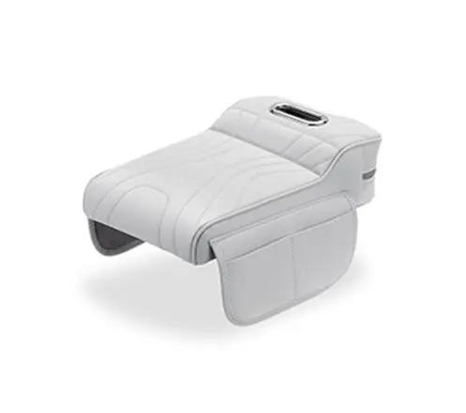 PIBMKVKHIK For Haval H9 2rd 2024 2025 Car Armrest Box Height Increase Pad Storage Bag Leather Protective Cover Armrest Organiser Tray(G)