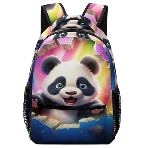 Sac à dos panda léger anti-transpiration pour ranger le grand sac de livre